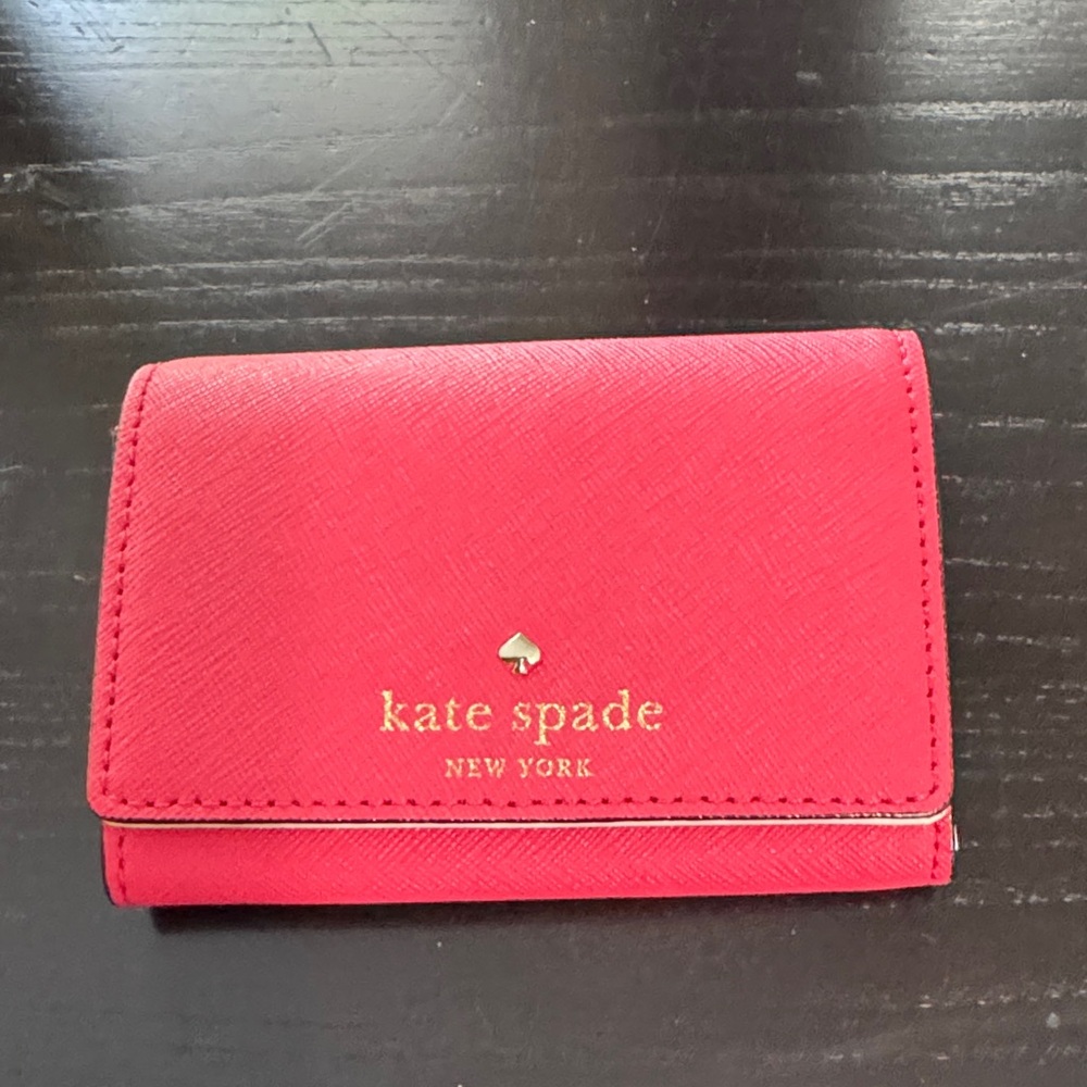 Kate Spade Scarlet Card Holder/change purse, EUC